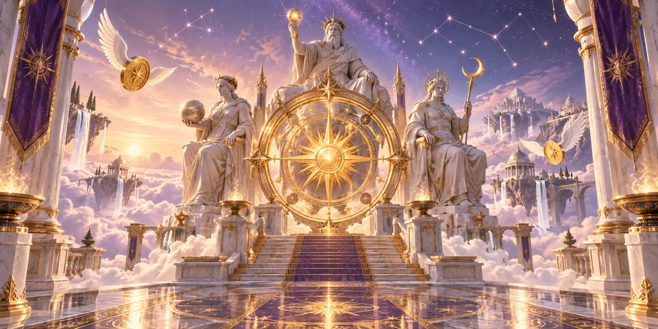Fortune of Olympus original editorial illustration