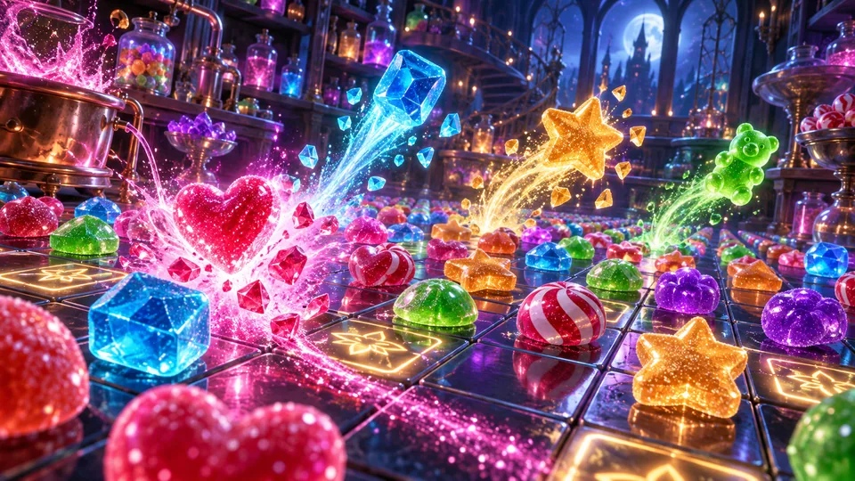 Sugar Rush 1000 editorial artwork